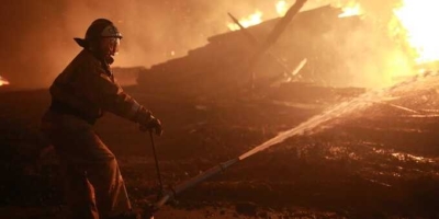 Масштабный пожар в Воронеже: загорелся машиностроительный завод «ЭЛМАШ»